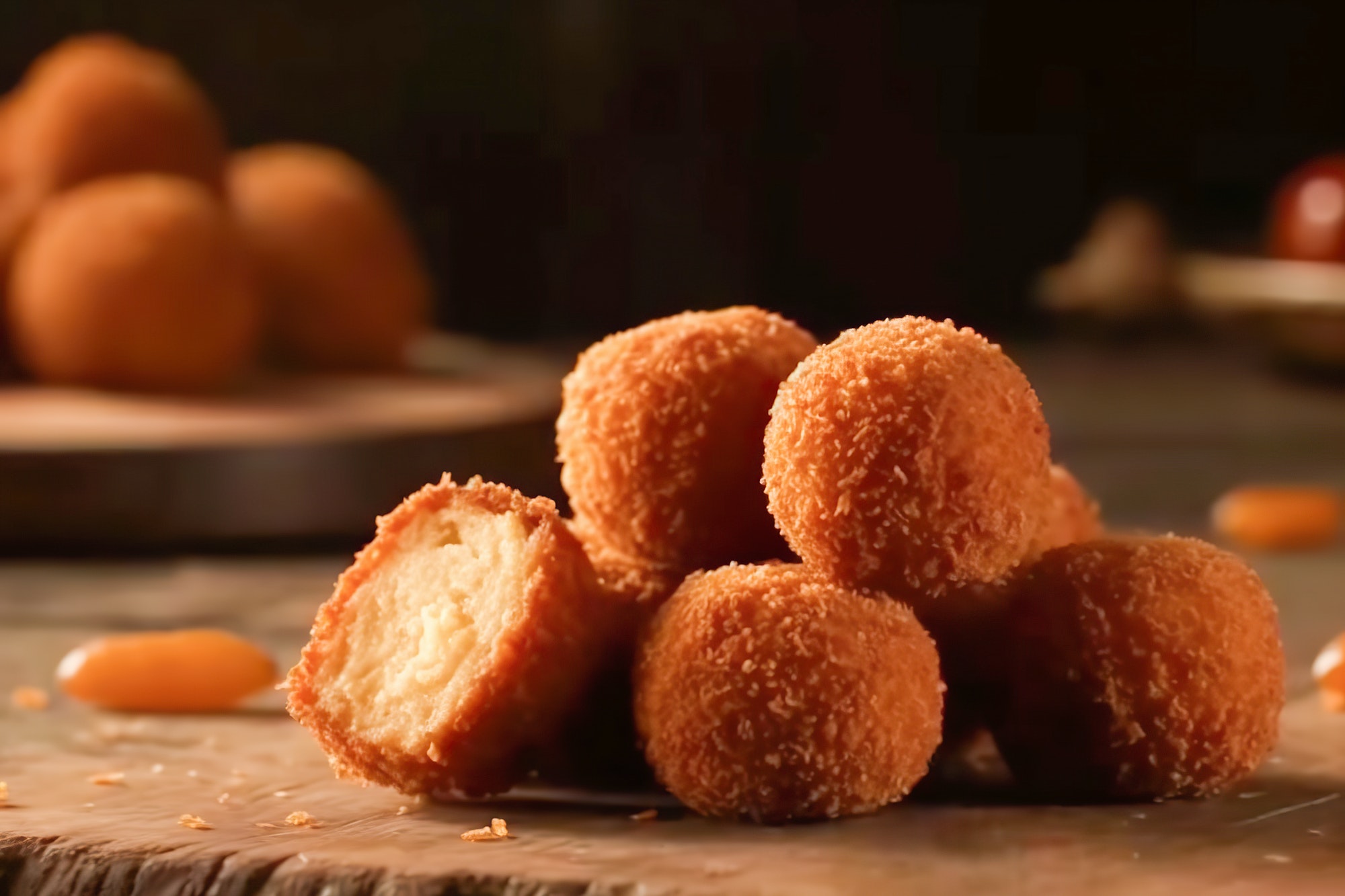 Crispy croquettes, a classic Spanish dish